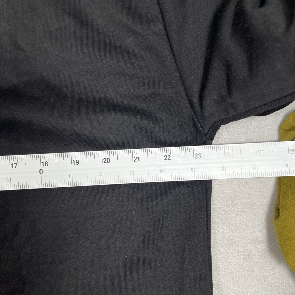 GURUNVANI‎ Contrast Color Hoodie Men's 2XL Black & Olive Green-NWT - Picture 6 of 6